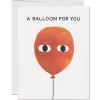 A Balloon For You Greetings Card by Red Cap Cards
