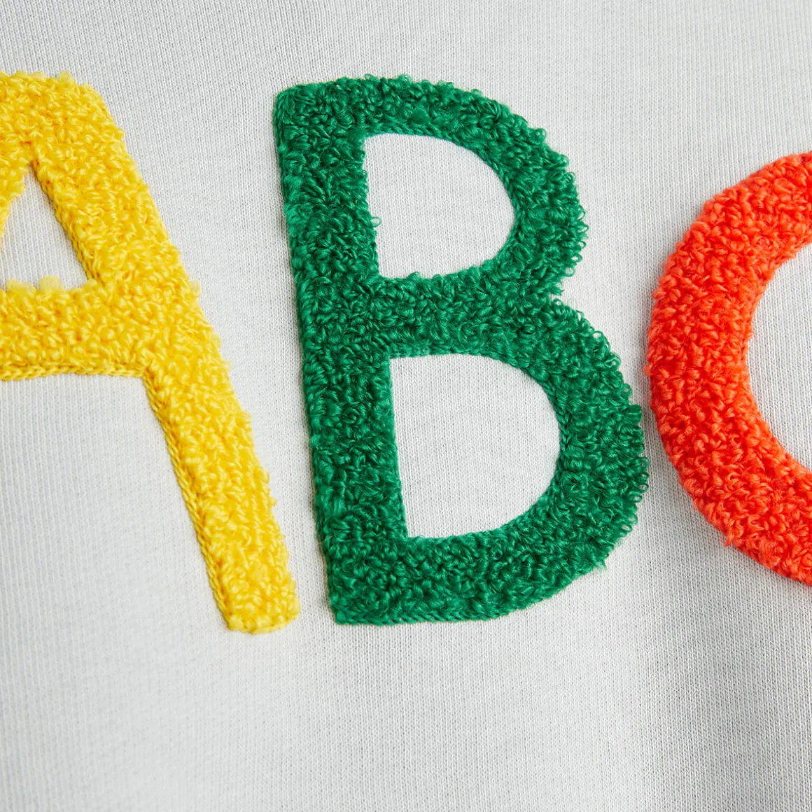 ABC Chenille Sweatshirt by Mini Rodini
