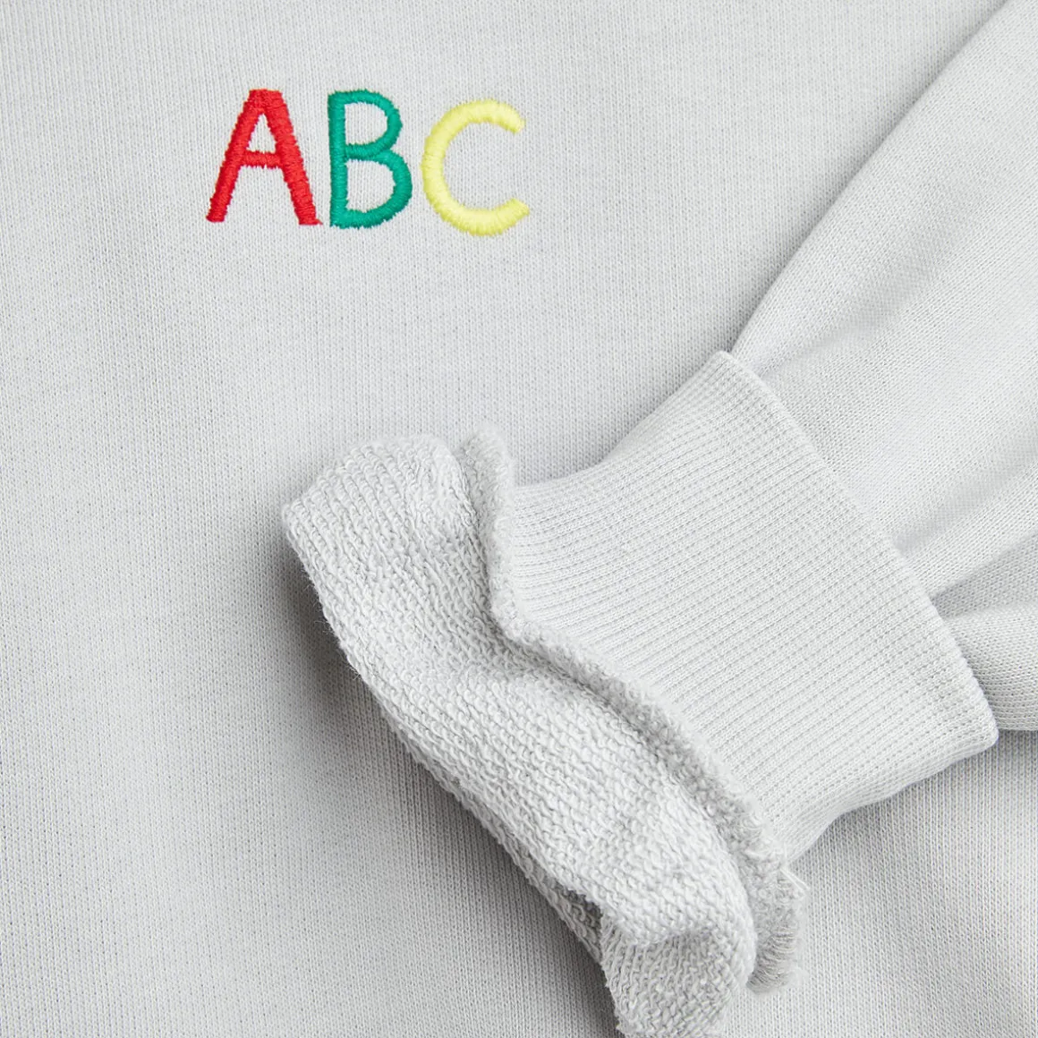 ABC Chenille Sweatshirt by Mini Rodini