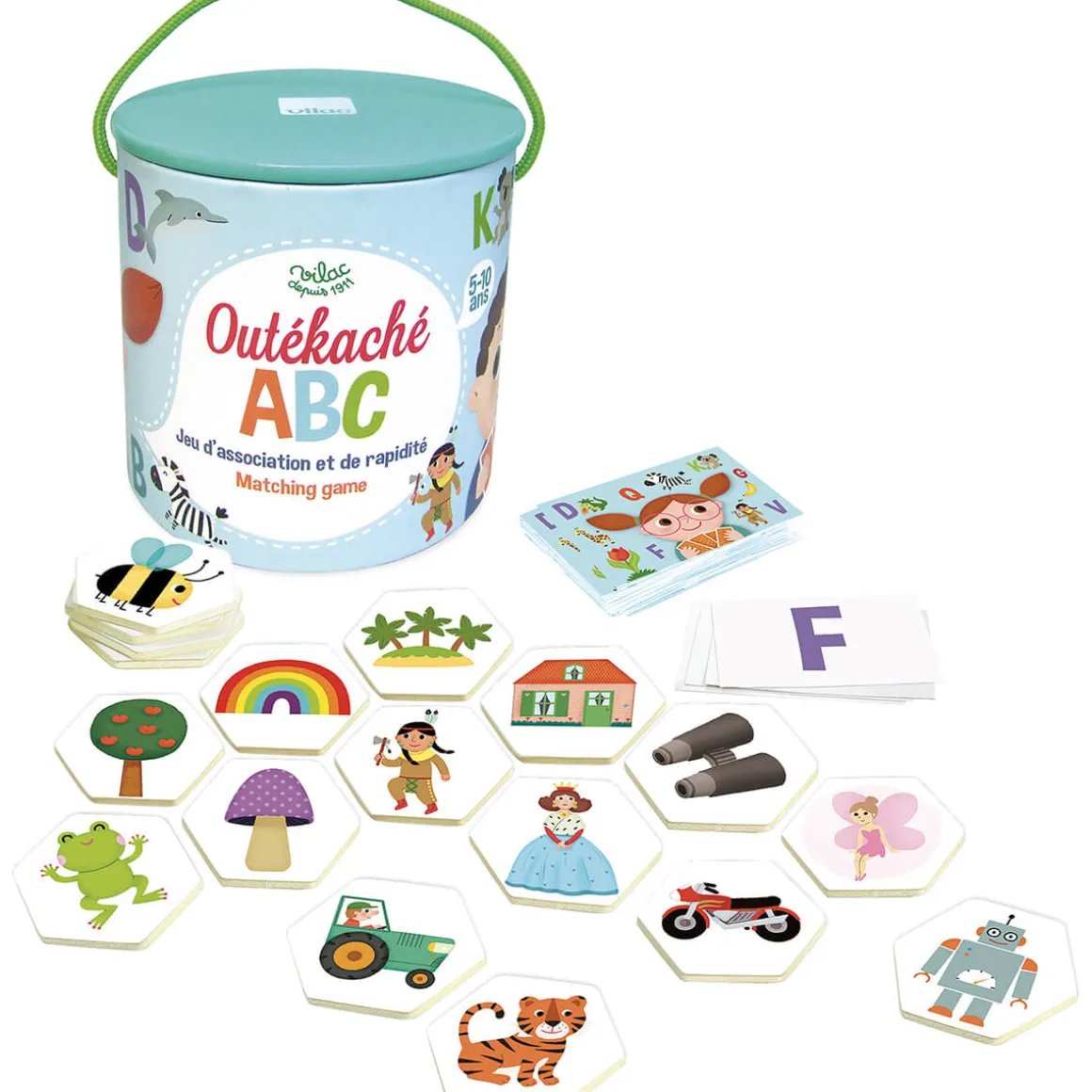 ABC Outékaché Search And Find Game by Vilac