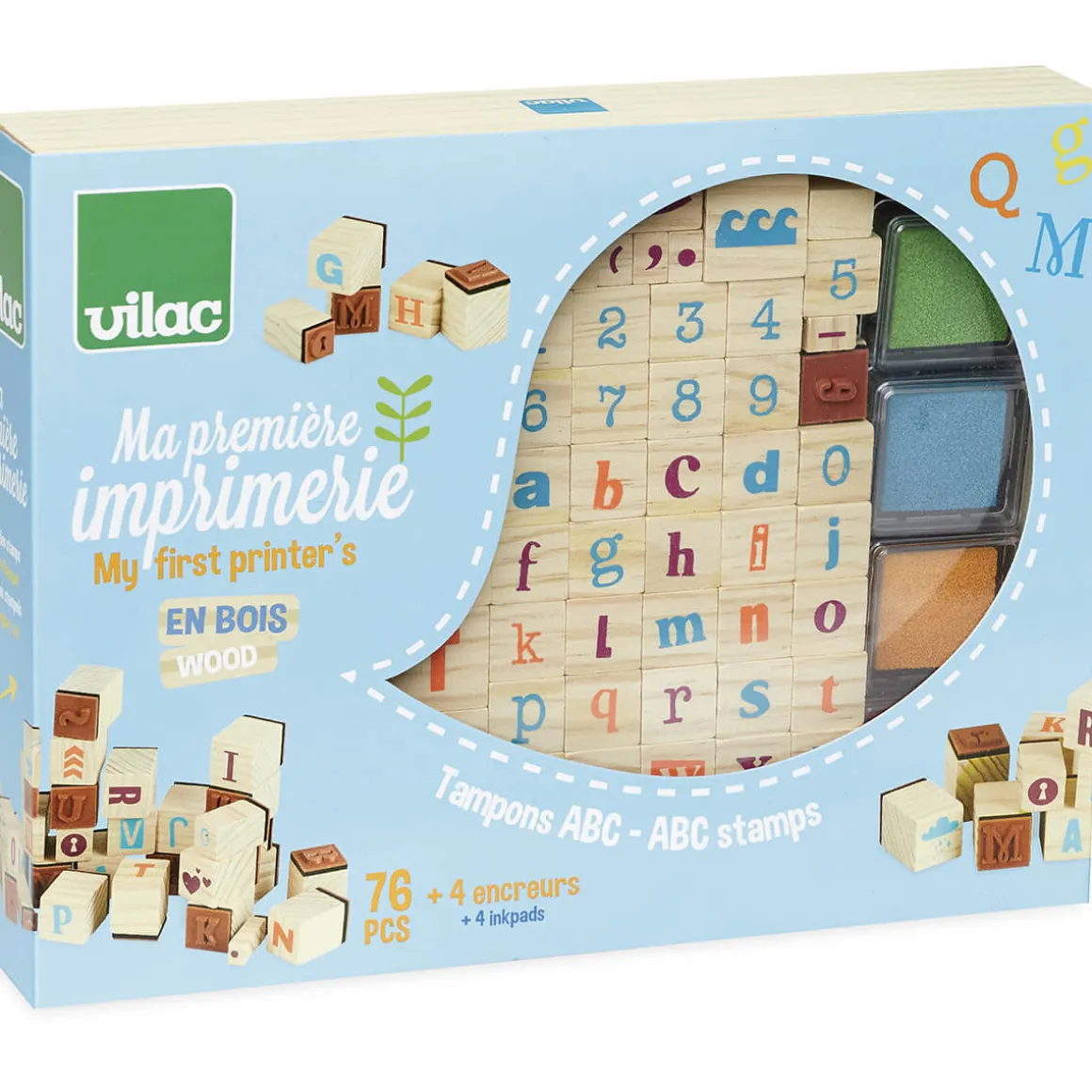 ABC Printers Stamp Set by Vilac