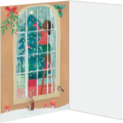A Christmas Party Advent Calendar Greetings Card By Roger La Borde