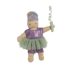 Adara The Acrobat Holdie Folk Pocket-Sized Doll by Olli Ella