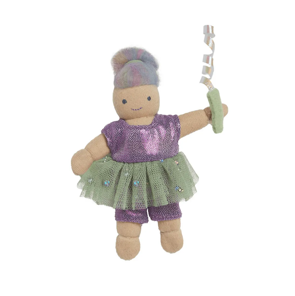 Adara The Acrobat Holdie Folk Pocket-Sized Doll by Olli Ella