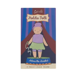 Adara The Acrobat Holdie Folk Pocket-Sized Doll by Olli Ella