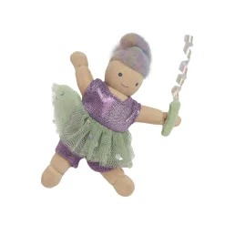 Adara The Acrobat Holdie Folk Pocket-Sized Doll by Olli Ella
