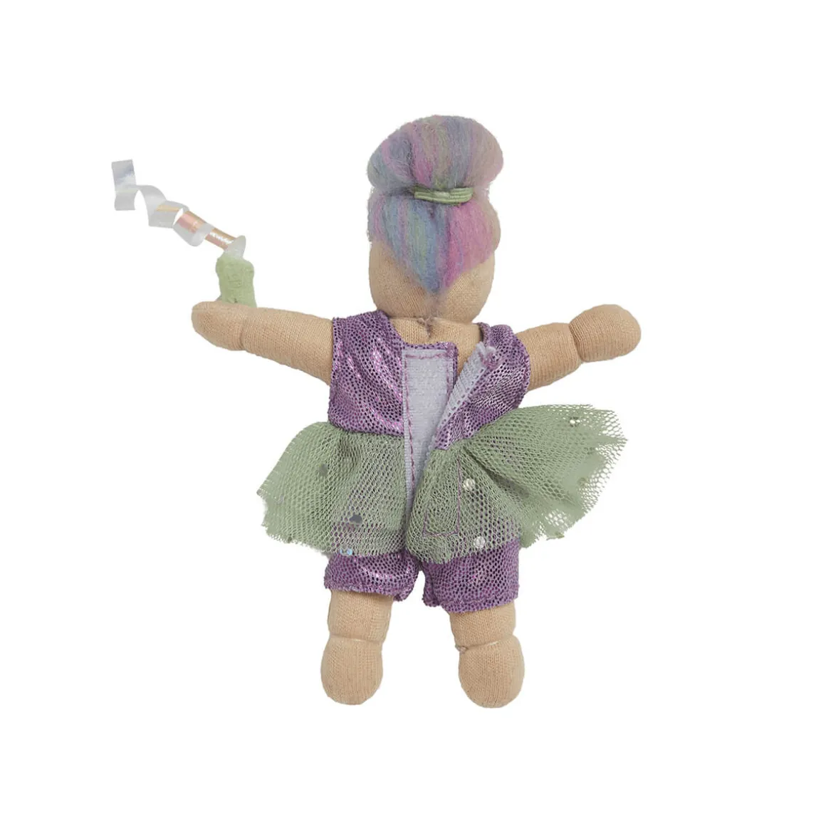 Adara The Acrobat Holdie Folk Pocket-Sized Doll by Olli Ella