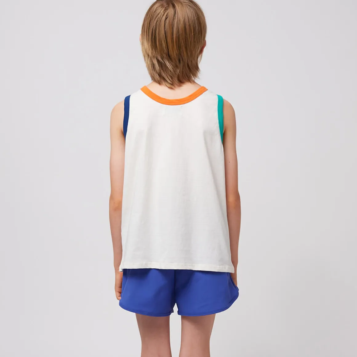 A Day At The Beach Swim Trunks by Bobo Choses