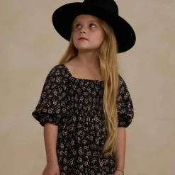 Adelaide Dress in Dark Floral by Rylee & Cru