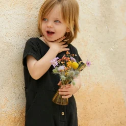Adriano Short Sleeve Overall in Anthracite by 1+ in the Family - Last One In Stock - 12 Months
