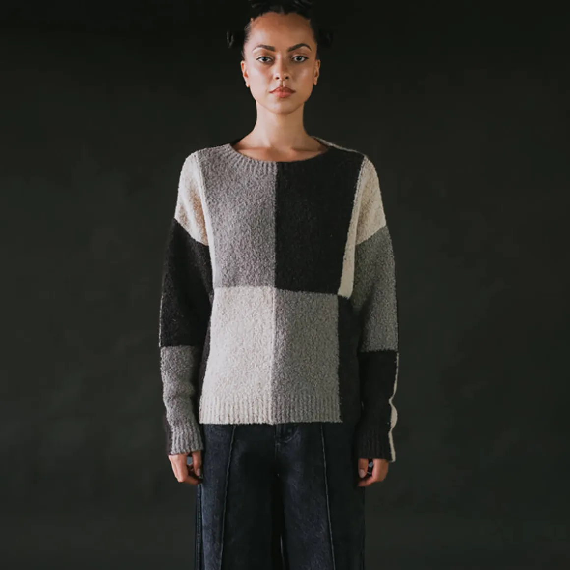 Adult Corneli Pullover in Natural by Mabli