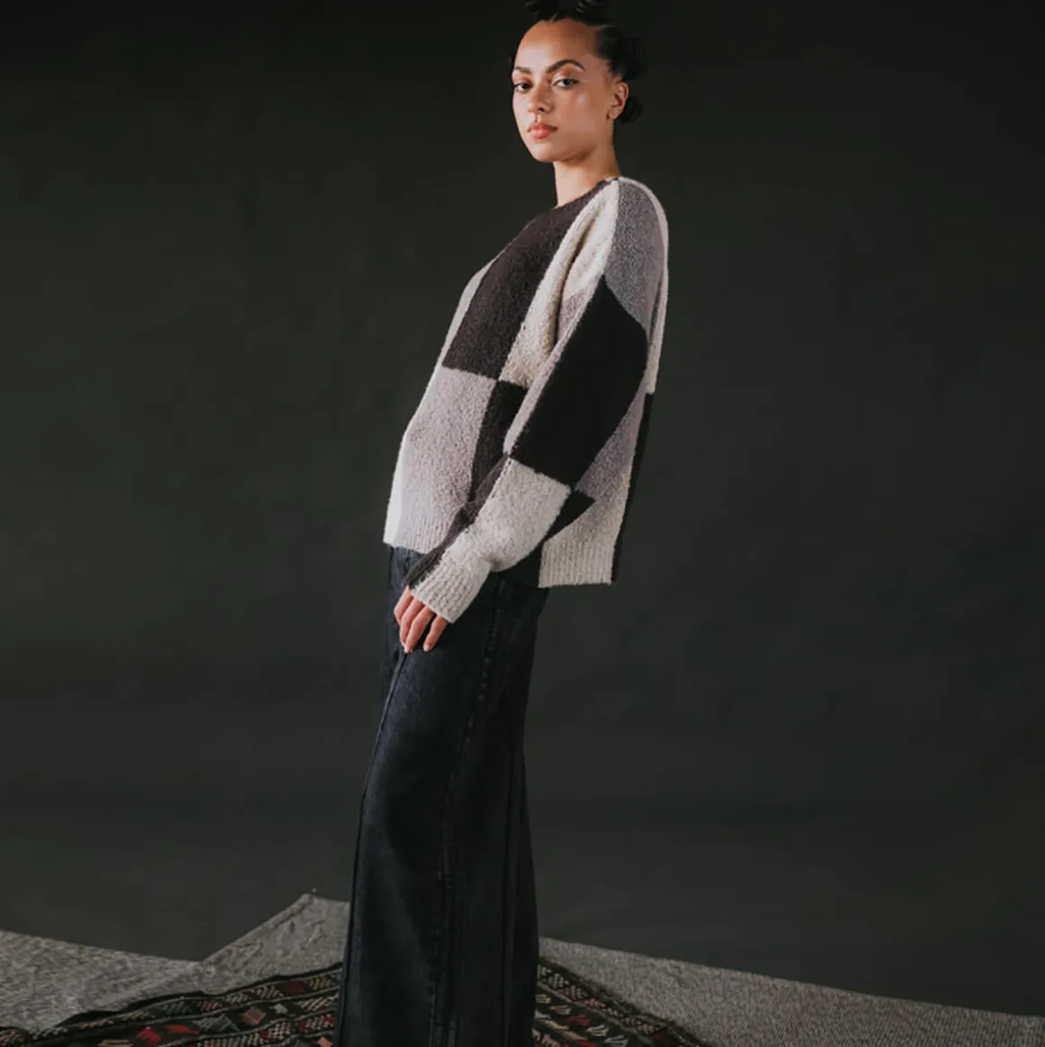 Adult Corneli Pullover in Natural by Mabli