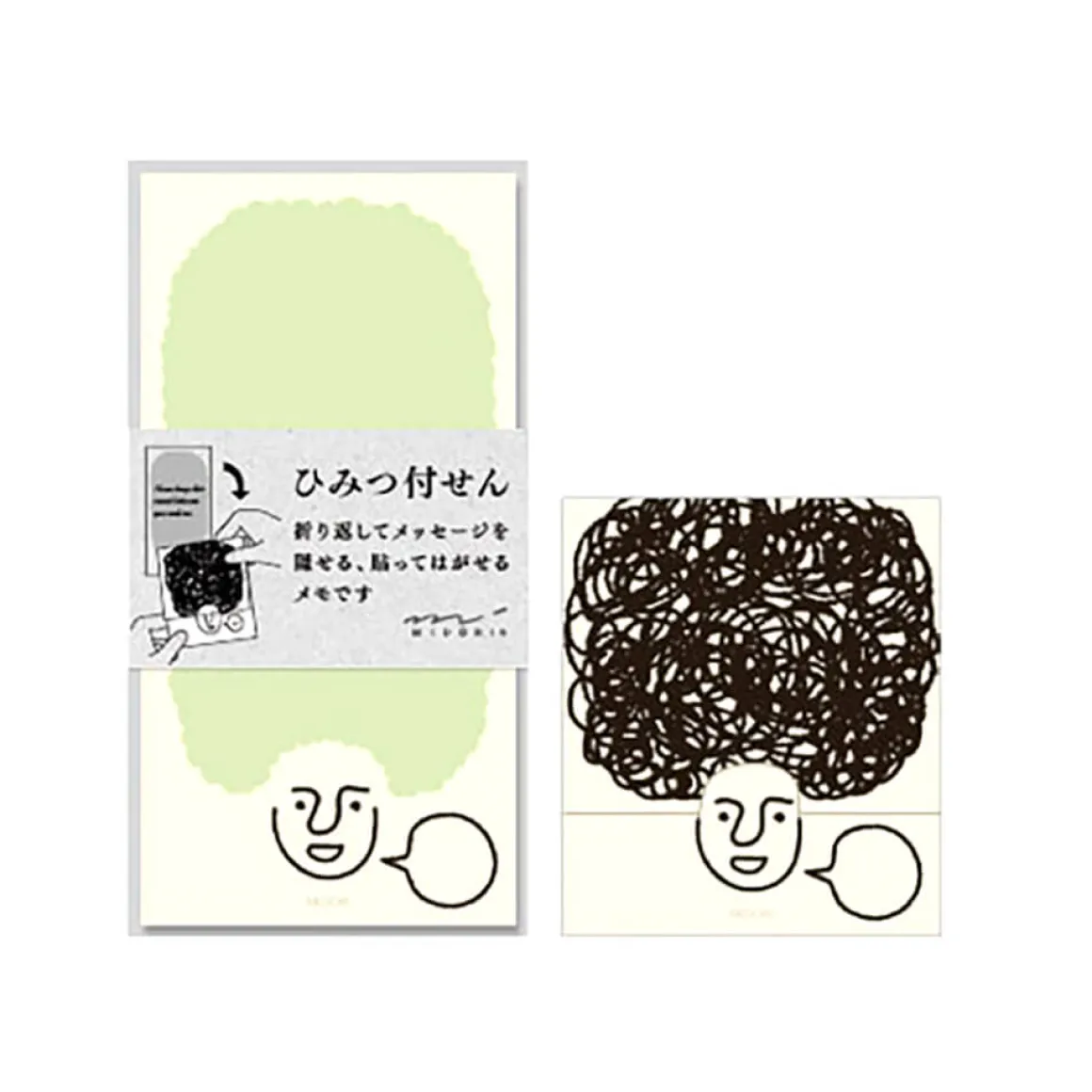 Afro Secret Message Paper by Midori