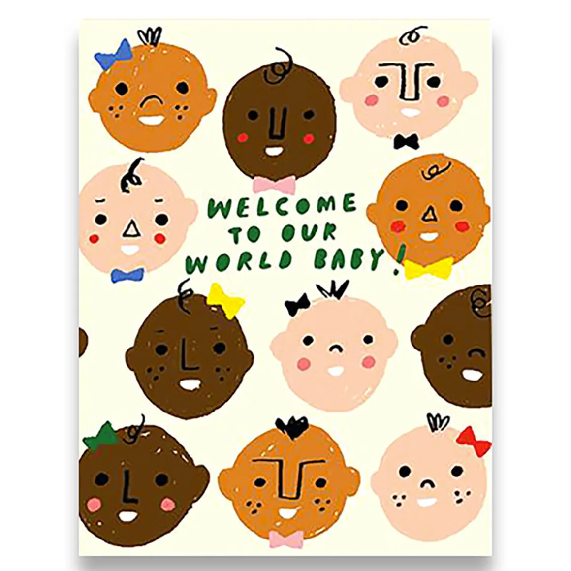Akachan Greetings Card by Carolyn Suzuki for 1973