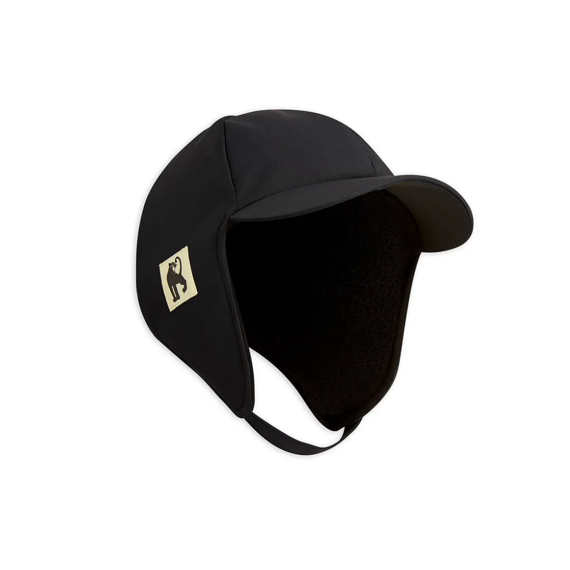 Alaska Cap in Black by Mini Rodini - Last One In Stock - 52/54 (3-9 Years)