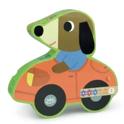Alberto Le Chien Wooden Jigsaw Puzzle Set by Vilac