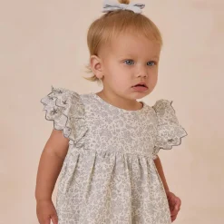 Alina Dress in Blue Blossom by Quincy Mae