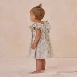 Alina Dress in Blue Blossom by Quincy Mae