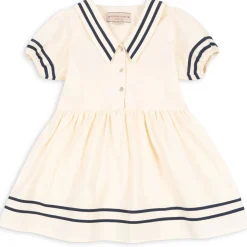 Allie Sailor Dress in Optic White by Konges Slojd
