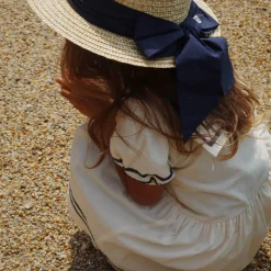Allie Sailor Dress in Optic White by Konges Slojd