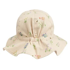 Amelia Reversible Sun Hat in Flora Sandy / Sandy by Liewood