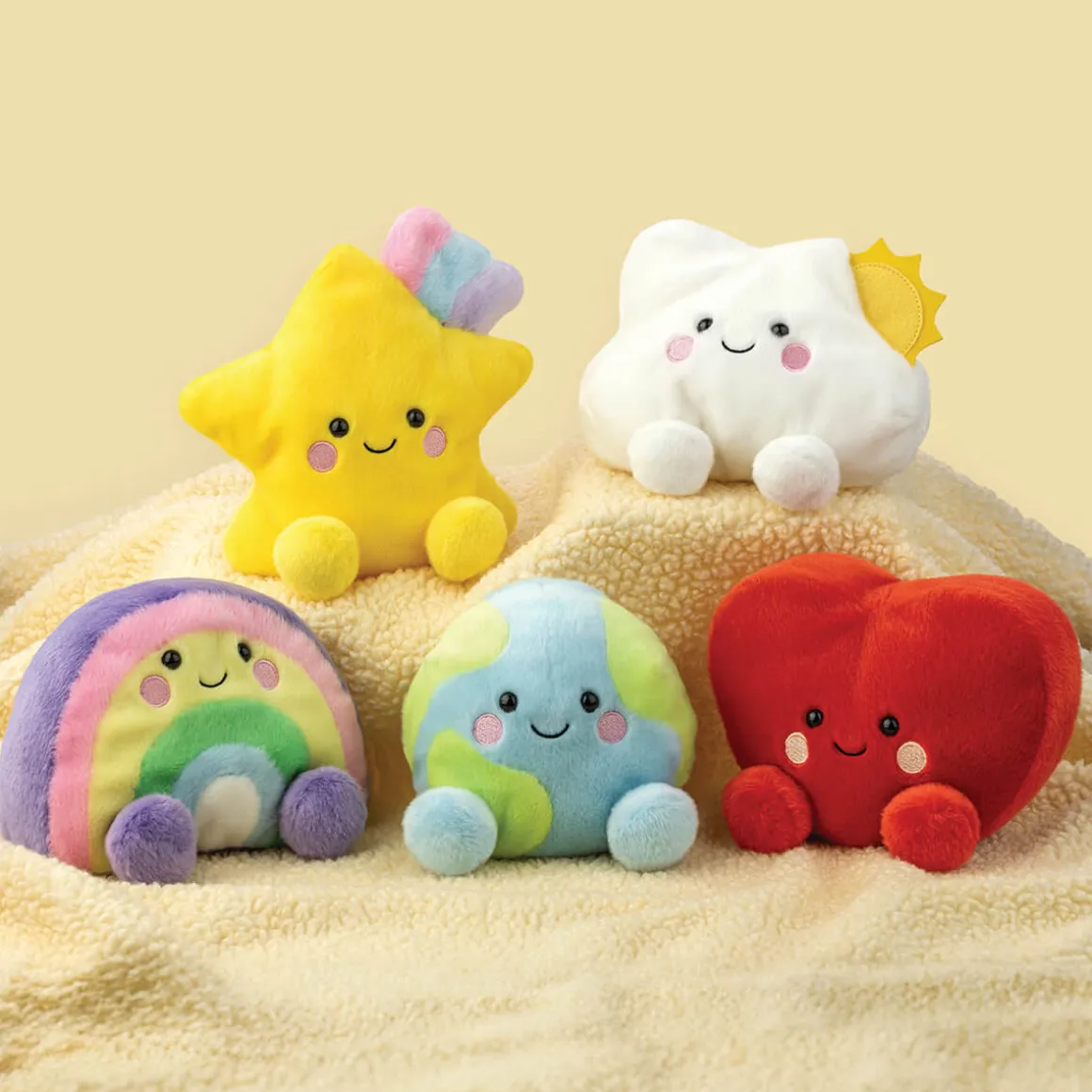 Amore Heart Cuddle Pals (20cm) by Aurora