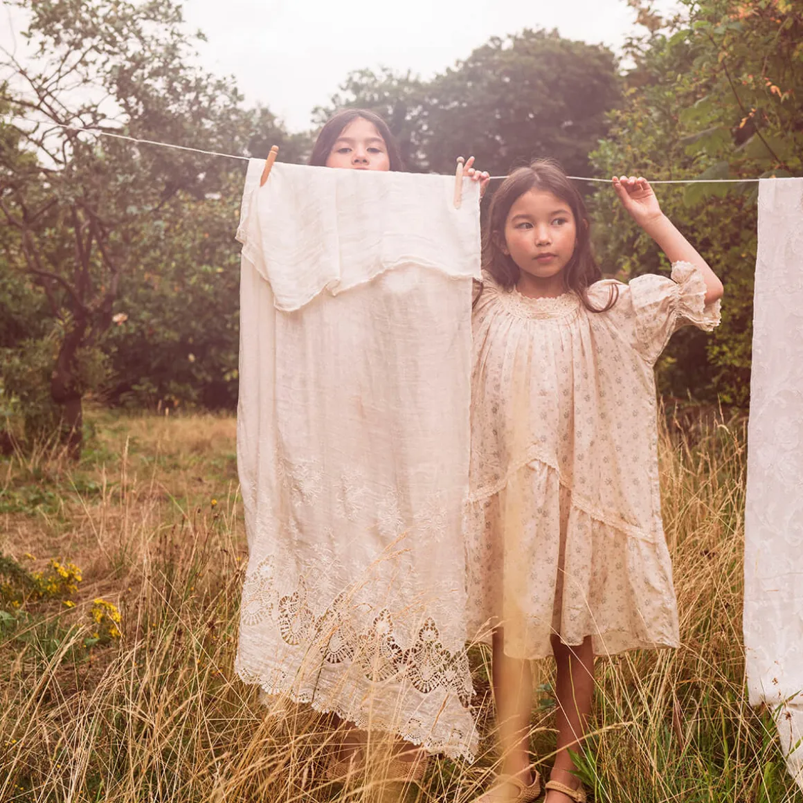 Anais Dress in Cornflower by Faune