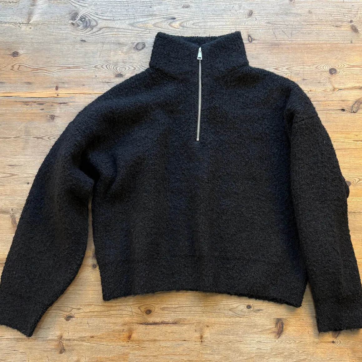 Andre Sweater in Black by Le Bon Shoppe