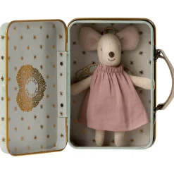 Angel Mouse In Suitcase by Maileg