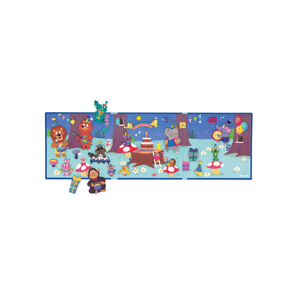 Animal Party Magneti Stories by Janod
