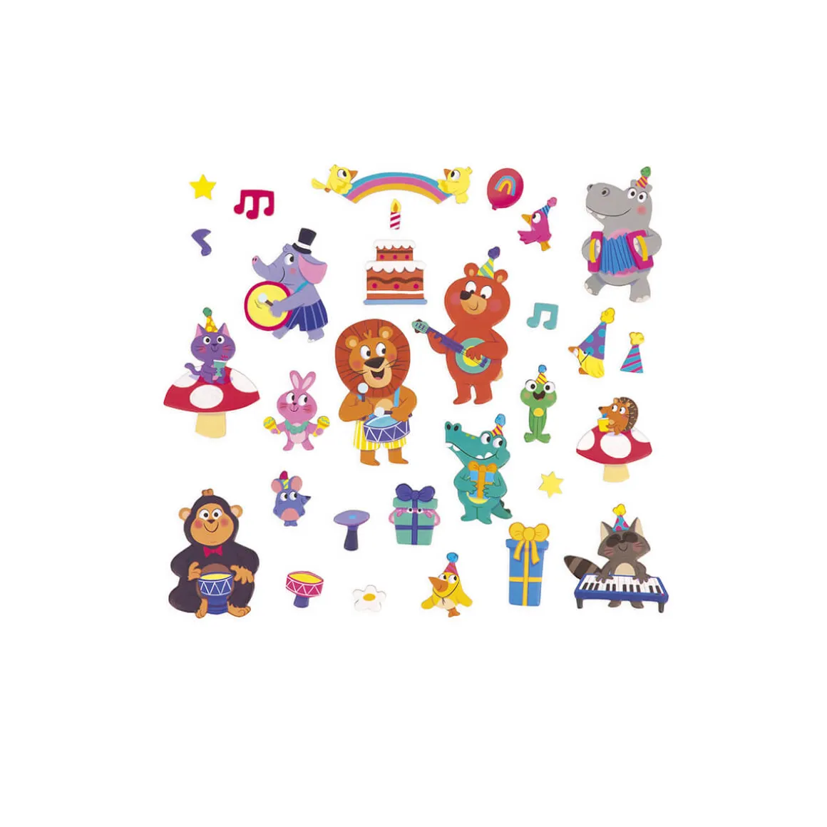 Animal Party Magneti Stories by Janod