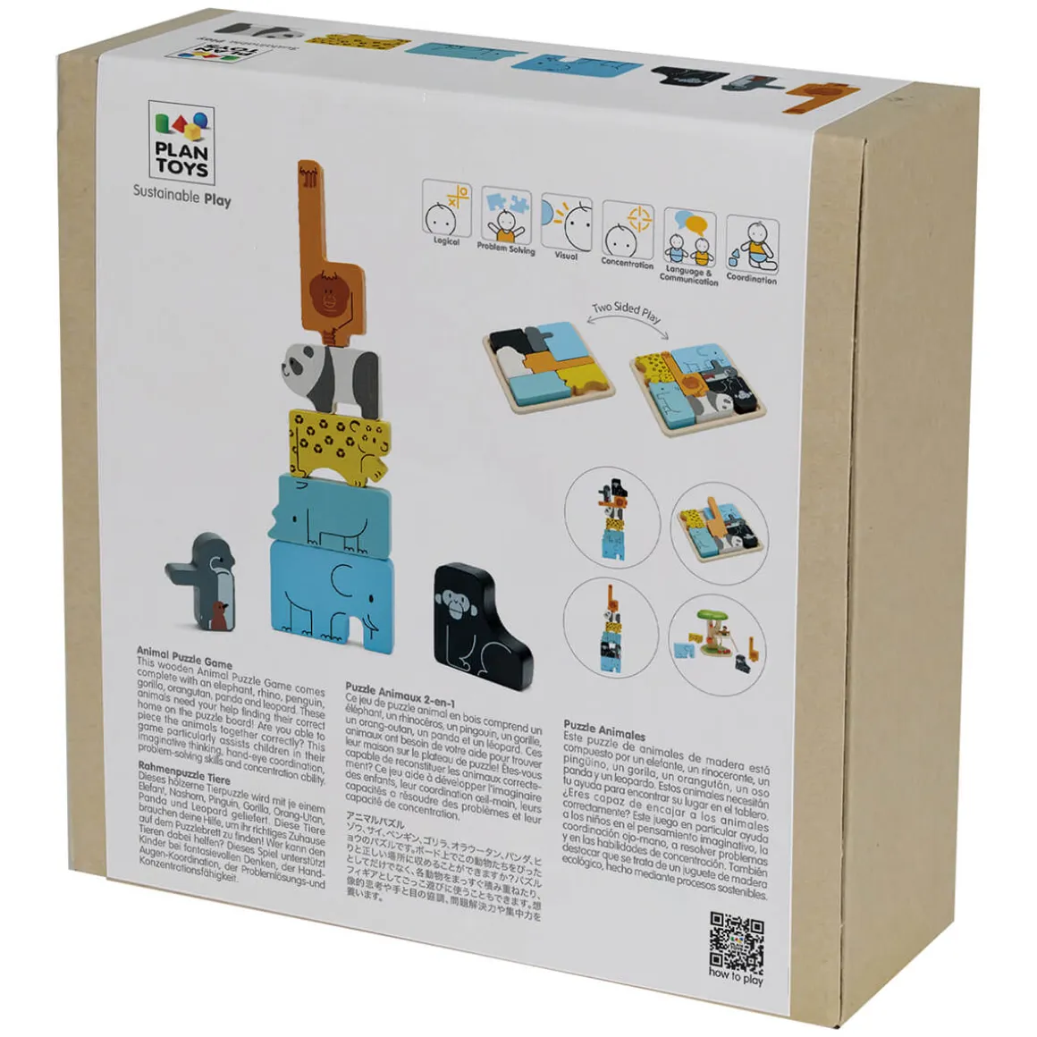 Animal Puzzle Game by PlanToys