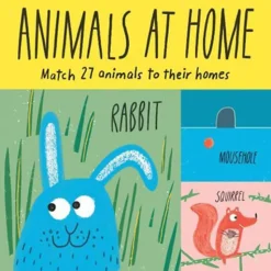 Animals At Home Matching Game by Claudia Boldt