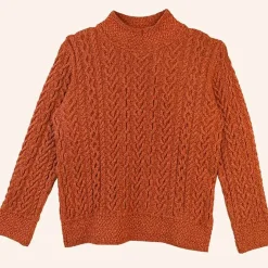 Anjou Knit Jumper in Cinnamon by Meadows - Last One in Stock - Extra Small