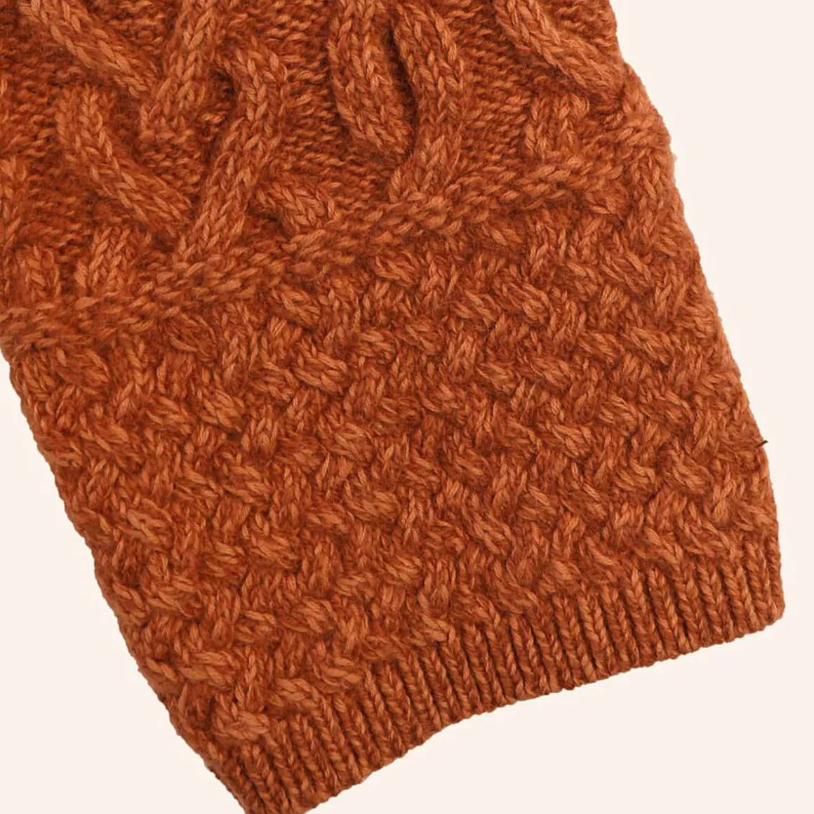 Anjou Knit Jumper in Cinnamon by Meadows - Last One in Stock - Extra Small