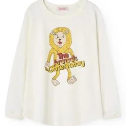 Anteater Kid Long Sleeve T Shirt in White by The Animals Observatory