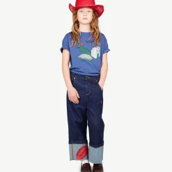 Ant Kids Pants in Indigo by The Animals Observatory - Last One In Stock - 10 Years