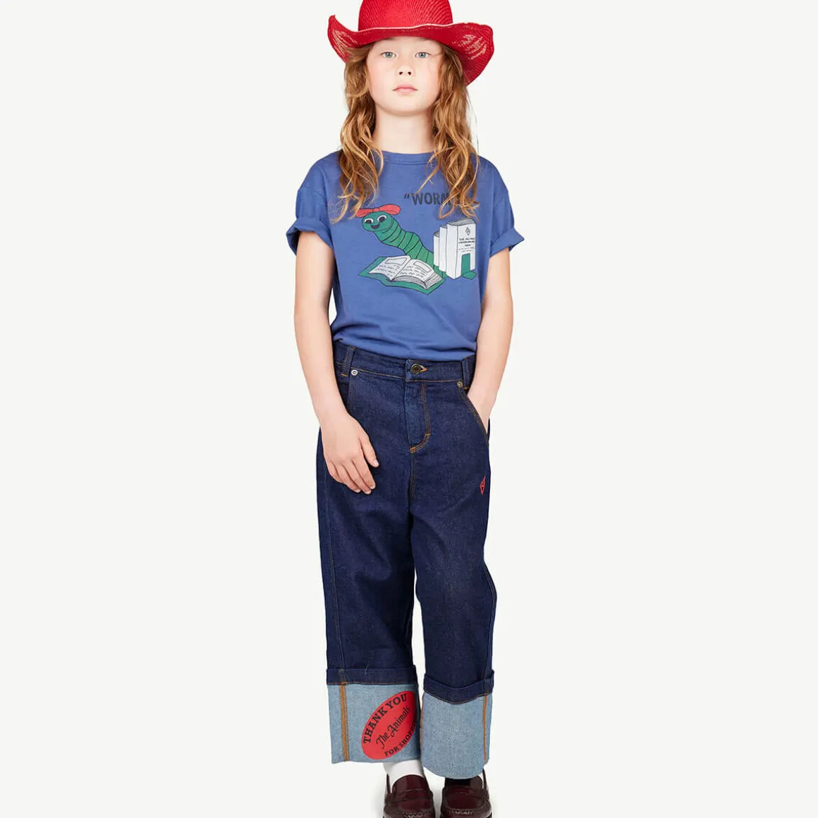 Ant Kids Pants in Indigo by The Animals Observatory - Last One In Stock - 10 Years