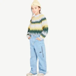 Ant Kids Pants in Soft Blue by The Animals Observatory - Last One In Stock - 12 Years