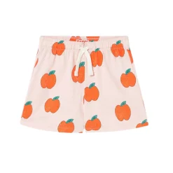 Apples Shorts in Pastel Pink by Tinycottons