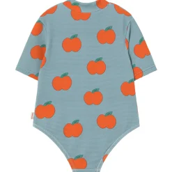 Apples Swimsuit in Warm Grey by Tinycottons
