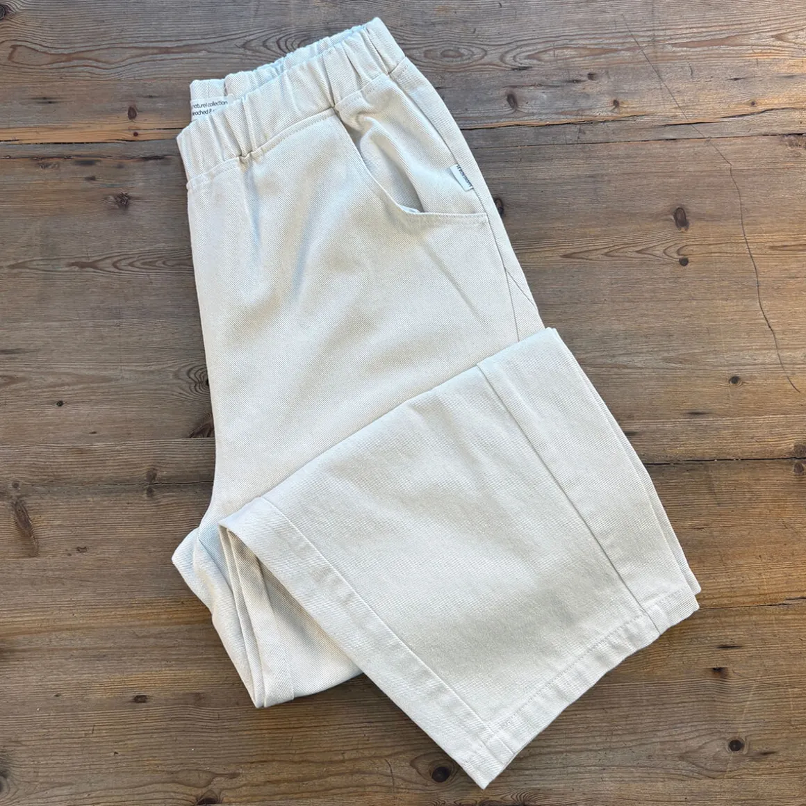 Arc Pants in Natural by Le Bon Shoppe