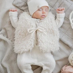Ariadna Jacket in Ecru by 1+ in the Family - Last Ones In Stock - 6-12 Months