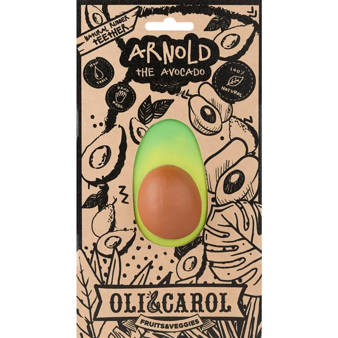 Arnold The Avocado by Oli & Carol