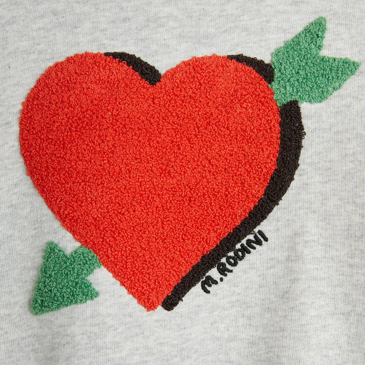 Arrowed Heart Sweatshirt by Mini Rodini