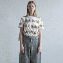 Aster Tee in Off White by The Tiny Big Sister