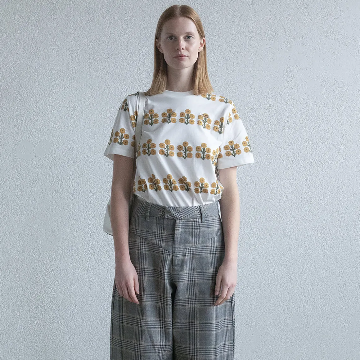 Aster Tee in Off White by The Tiny Big Sister