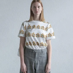 Aster Tee in Off White by The Tiny Big Sister
