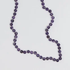 Aura Kids Necklace in Purple Amethyst by Nirrimis
