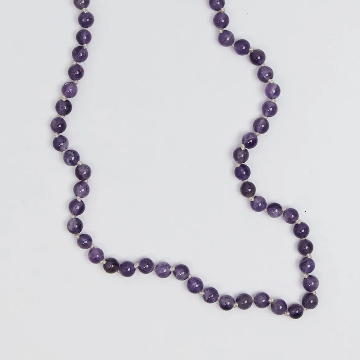 Aura Kids Necklace in Purple Amethyst by Nirrimis